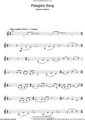 Cover icon of Pelagia's Song (from Captain Corelli's Mandolin) sheet music for violin solo by Stephen Warbeck, intermediate skill level