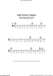 Cover icon of Little Tommy Tadpole sheet music for voice and other instruments (fake book) by Clarence James Dennis, Michelle Jackson and Mike Jackson, intermediate skill level