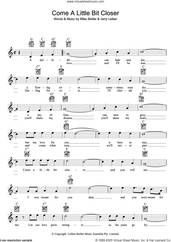 Cover icon of Come A Little Bit Closer sheet music for voice and other instruments (fake book) by Jerry Leiber & Mike Stoller, Jay & The Americans, Jerry Leiber and Mike Stoller, intermediate skill level