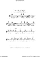 Cover icon of The Bondi Tram sheet music for voice and other instruments (fake book) by Mike Jackson and Michelle Jackson, intermediate skill level