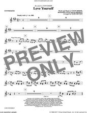 Cover icon of Love Yourself (complete set of parts) sheet music for orchestra/band by Mark Brymer, Benjamin Levin, Ed Sheeran and Justin Bieber, intermediate skill level