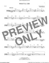 Cover icon of What'll I Do? sheet music for cello solo by Irving Berlin and Bobby Scott, intermediate skill level