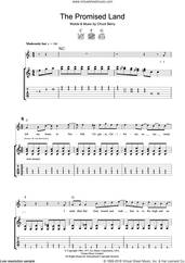 Cover icon of The Promised Land sheet music for guitar (tablature) by Chuck Berry, intermediate skill level