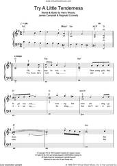 Cover icon of Try A Little Tenderness sheet music for piano solo by Otis Redding, The Commitments, Harry Woods, James Campbell and Reg Connelly, easy skill level
