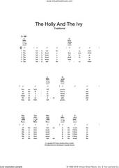Cover icon of The Holly And The Ivy sheet music for ukulele (chords), intermediate skill level
