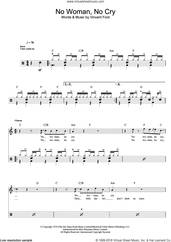 Cover icon of No Woman, No Cry sheet music for drums (percussions) by Bob Marley and Vincent Ford, intermediate skill level