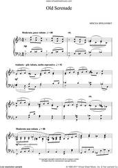 Cover icon of Old Serenade sheet music for piano solo by Mischa Spoliansky, classical score, intermediate skill level