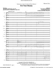 Cover icon of For Your Beauty (COMPLETE) sheet music for orchestra/band by Heather Sorenson, Conrad Kocher and Folliott S. Pierpoint, intermediate skill level
