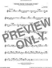Cover icon of Theme From Jurassic Park sheet music for trumpet solo by John Williams, intermediate skill level