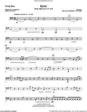 Cover icon of Kyrie (from Mass In G D. 167) sheet music for orchestra/band (string bass) by Franz Schubert and John Leavitt, intermediate skill level