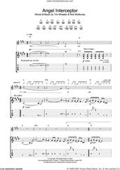 Cover icon of Angel Interceptor sheet music for guitar (tablature) by Tim Wheeler, intermediate skill level