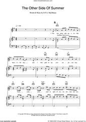 Cover icon of The Other Side Of Summer sheet music for voice, piano or guitar by Elvis Costello, intermediate skill level