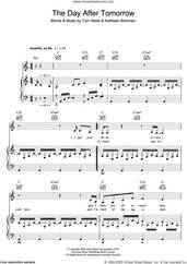 Cover icon of Day After Tomorrow sheet music for voice, piano or guitar by Tom Waits and Kathleen Brennan, intermediate skill level