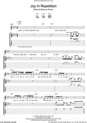 Cover icon of Joy In Repetition sheet music for guitar (tablature) by Prince, intermediate skill level