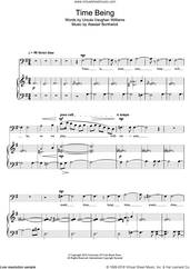 Cover icon of Time Being sheet music for voice and piano by Alastair Borthwick and Ursula Vaughan Williams, classical score, intermediate skill level