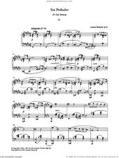 Cover icon of Prelude No. 4 (from Six Preludes) sheet music for piano solo by Lennox Berkeley, classical score, intermediate skill level