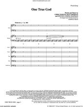 Cover icon of One True God (COMPLETE) sheet music for orchestra/band by Chris Tomlin, Harold Ross, Matt Redman and Steven Curtis Chapman, intermediate skill level