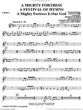 Cover icon of A Mighty Fortress, a festival of hymns sheet music for orchestra/band (f horn 2) by Benjamin Harlan, Henry F. Lyte, John Purifoy, Mark Hill and William Henry Monk, intermediate skill level