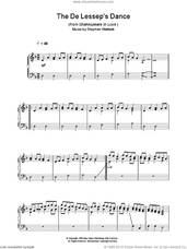 Cover icon of The De Lessep's Dance (from Shakespeare In Love) sheet music for piano solo by Stephen Warbeck, intermediate skill level