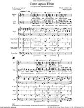 Cover icon of Como Aguas Tibias (COMPLETE) sheet music for orchestra/band by Manny Cepeda, intermediate skill level