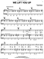 Cover icon of We Lift You Up sheet music for voice, piano or guitar by Jason Morant and Glenn Packiam, intermediate skill level