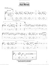 Cover icon of Hot Wired sheet music for guitar (tablature) by Brent Mason and Paul Hollowell, intermediate skill level