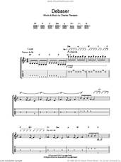 Cover icon of Debaser sheet music for guitar (tablature) by Pixies and Charles Thompson, intermediate skill level