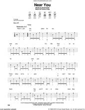 Cover icon of Near You sheet music for banjo solo by Francis Craig and Kermit Goell, intermediate skill level