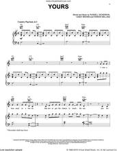 Cover icon of Yours sheet music for voice, piano or guitar by Russell Dickerson, Casey Brown and Parker Welling, intermediate skill level