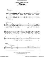 Cover icon of Riptide sheet music for ukulele (tablature) by Vance Joy, intermediate skill level