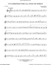 Cover icon of It's Christmas Time All Over The World sheet music for alto saxophone solo by Hugh Martin, intermediate skill level