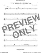 Cover icon of I've Never Been In Love Before sheet music for flute solo by Frank Loesser, Billy Eckstine, Chet Baker and Stan Kenton, intermediate skill level