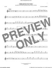 Cover icon of I Believe In You sheet music for flute solo by Frank Loesser, intermediate skill level
