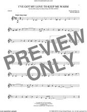 Cover icon of I've Got My Love To Keep Me Warm sheet music for violin solo by Irving Berlin and Benny Goodman, intermediate skill level