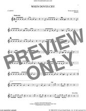 Cover icon of When Doves Cry sheet music for clarinet solo by Prince, intermediate skill level