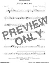 Cover icon of Gimme Some Lovin' sheet music for clarinet solo by The Spencer Davis Group, Muff Winwood, Spencer Davis and Steve Winwood, intermediate skill level