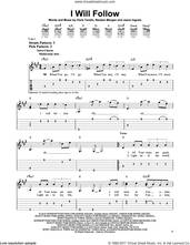 Cover icon of I Will Follow sheet music for guitar solo (easy tablature) by Chris Tomlin, Jason Ingram and Reuben Morgan, easy guitar (easy tablature)
