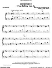 Cover icon of What Baking Can Do (from Waitress) (complete set of parts) sheet music for orchestra/band by Mark Brymer and Sara Bareilles, intermediate skill level