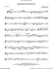 Cover icon of Bohemian Rhapsody sheet music for tenor saxophone solo by Queen and Freddie Mercury, intermediate skill level