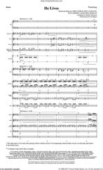 Cover icon of He Lives (COMPLETE) sheet music for orchestra/band by Chris Tomlin, Ben Cantelon, Heather Sorenson, Nick Herbert and Reuben Morgan, intermediate skill level