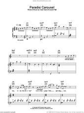 Cover icon of Paradisi Carousel sheet music for voice, piano or guitar by Clare Teal and Amanda Field, intermediate skill level