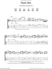 Cover icon of Mystic Mile sheet music for guitar (tablature) by Robben Ford, intermediate skill level