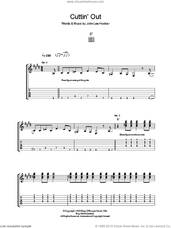Cover icon of Cuttin' Out sheet music for guitar (tablature) by John Lee Hooker, intermediate skill level