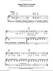 Cover icon of Hang Onto Yourself sheet music for voice, piano or guitar by David Bowie, intermediate skill level
