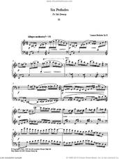 Cover icon of Prelude No. 3 (from Six Preludes) sheet music for piano solo by Lennox Berkeley, classical score, intermediate skill level