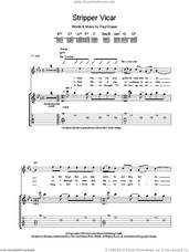 Cover icon of Stripper Vicar sheet music for guitar (tablature) by Mansun and Paul Draper, intermediate skill level