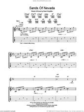 Cover icon of Sands Of Nevada sheet music for guitar (tablature) by Mark Knopfler, intermediate skill level