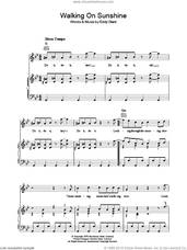 Cover icon of Walking On Sunshine sheet music for voice, piano or guitar by Eddy Grant, intermediate skill level
