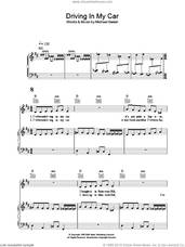 Cover icon of Driving In My Car sheet music for voice, piano or guitar by Madness and Michael Barson, intermediate skill level