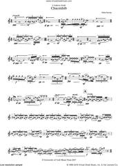 Cover icon of Chaczidzib sheet music for piccolo solo by Hilda Paredes, classical score, intermediate skill level